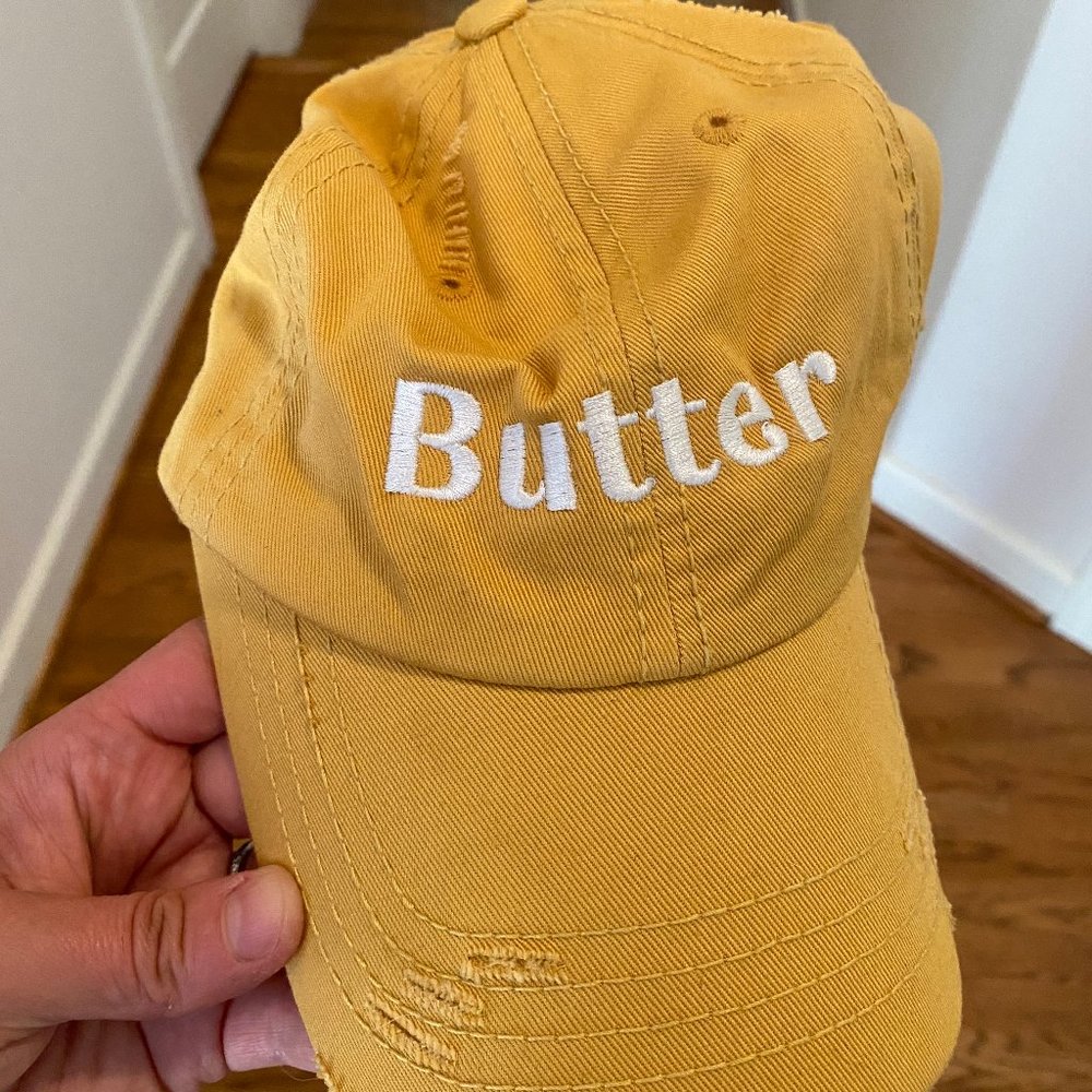 Canvas Butter Dad Cap
